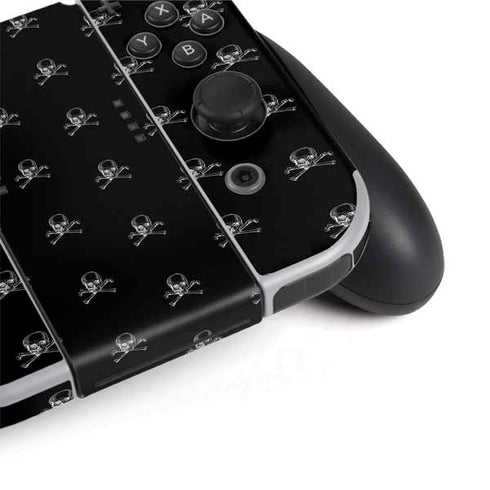 Alchemy Skull and Crossbone Pattern Nintendo Switch OLED (2021) Skin